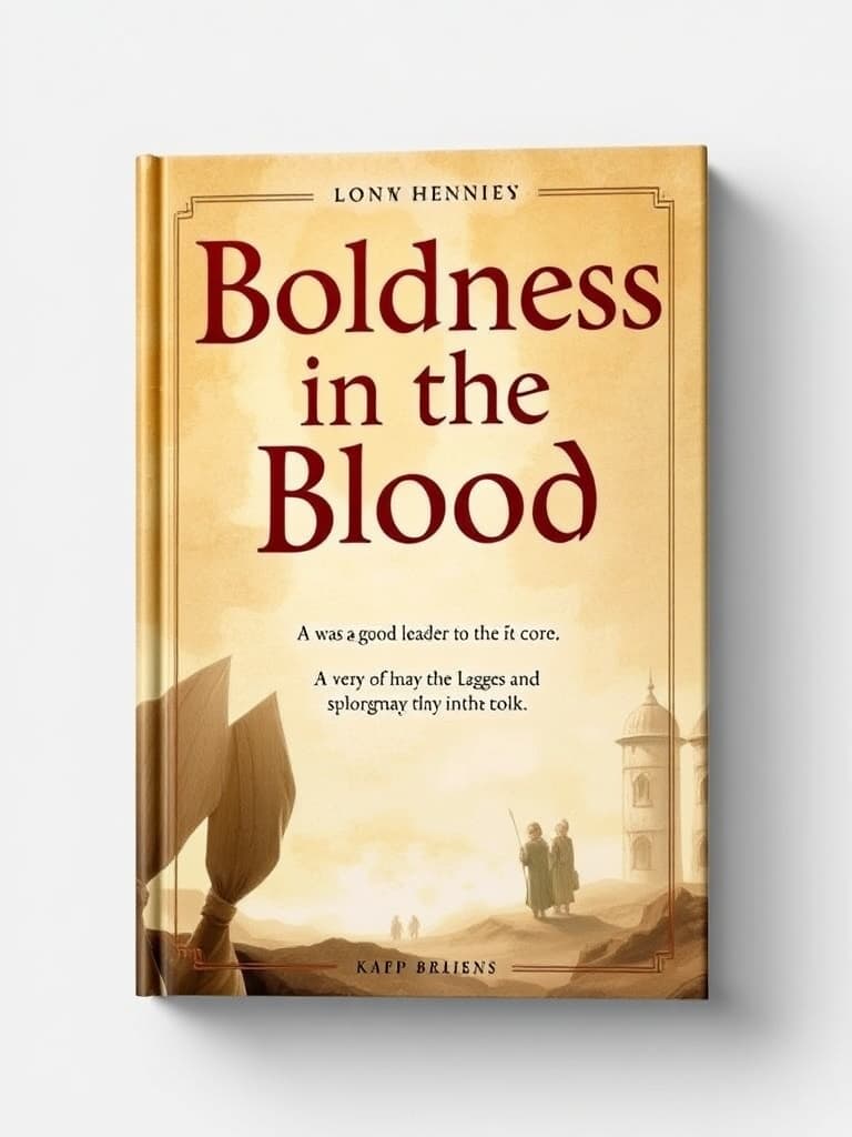 Boldness in the Blood