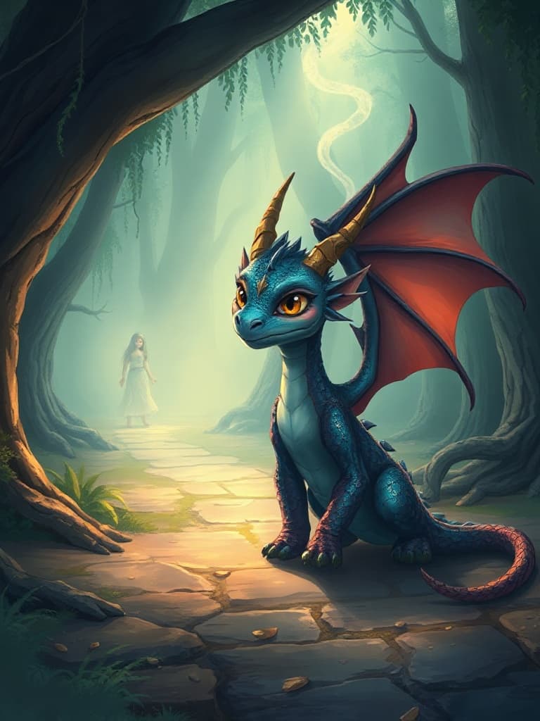 The Dragon Dhjin's Secret Heart