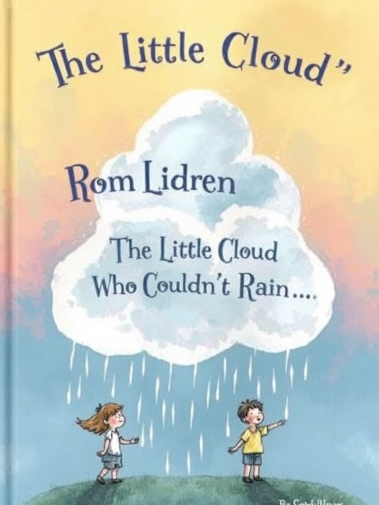 The Little Cloud Who Couldn't Rain