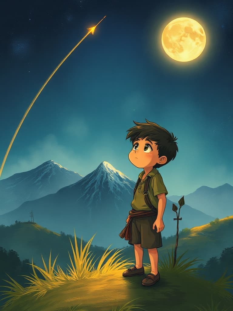 🌙 João e Lunark – A Lenda da  lua