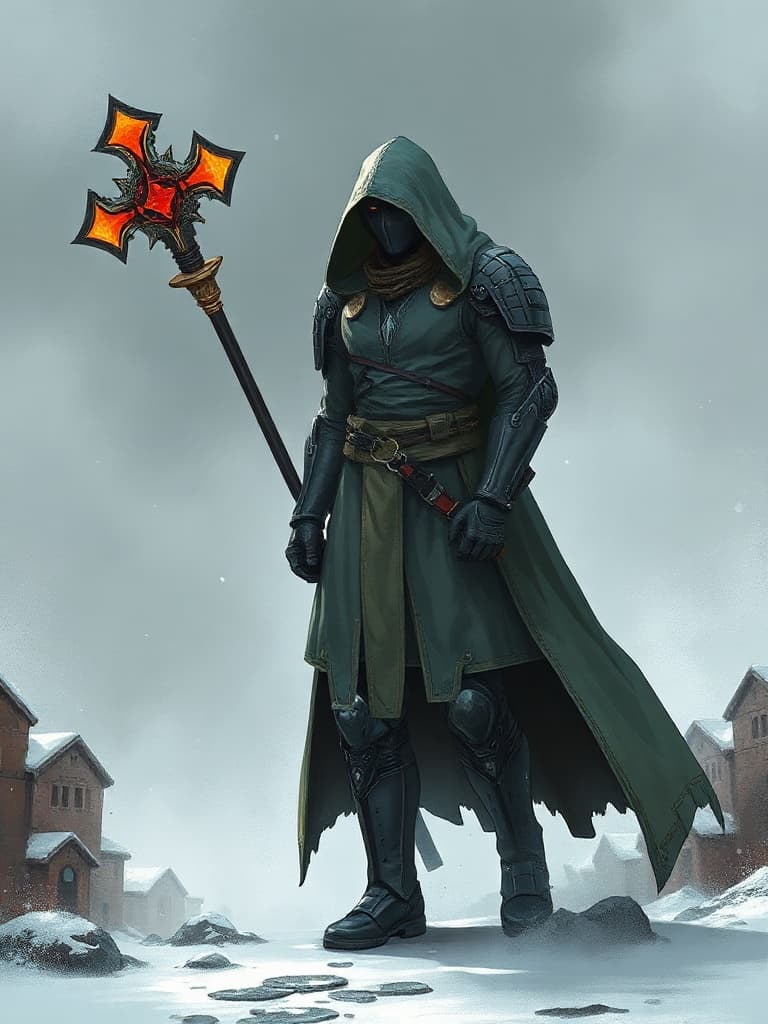 Wraith suit and ghost weave trench coat