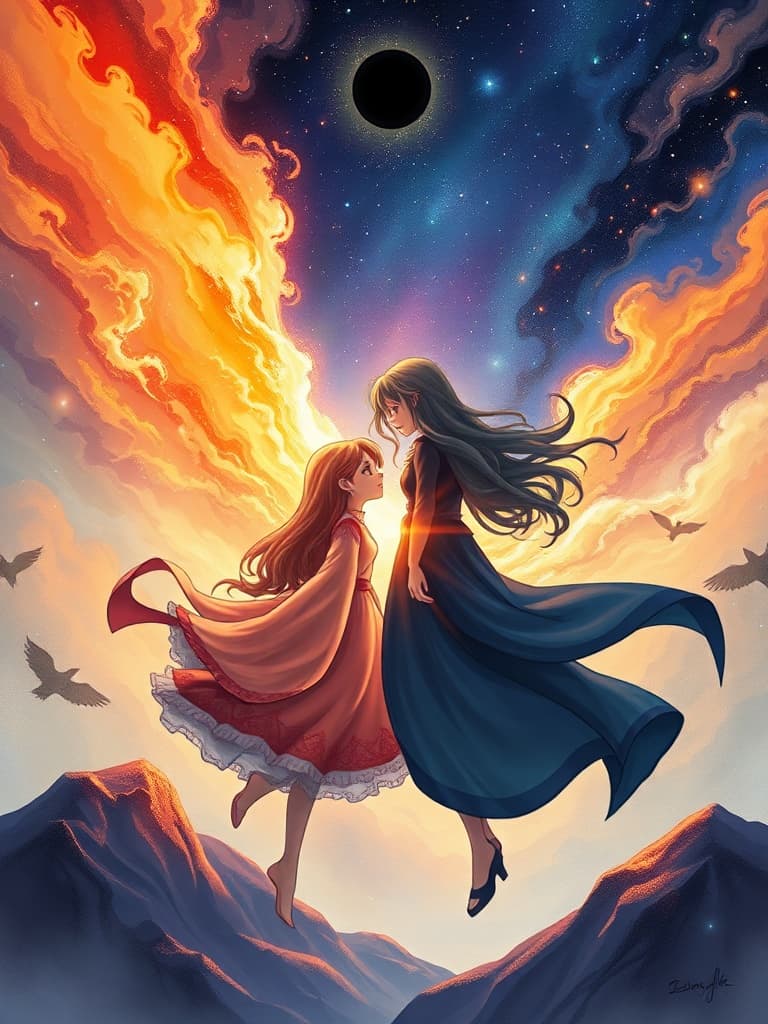 The forbidden love of Star and void