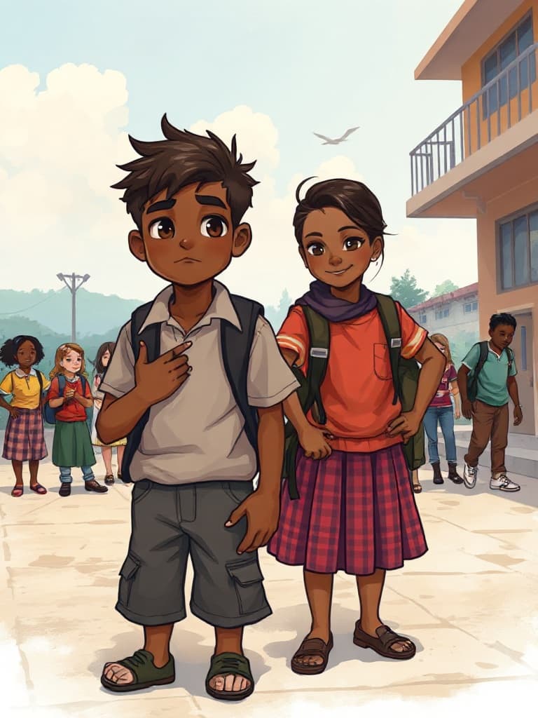 La vie a l'école