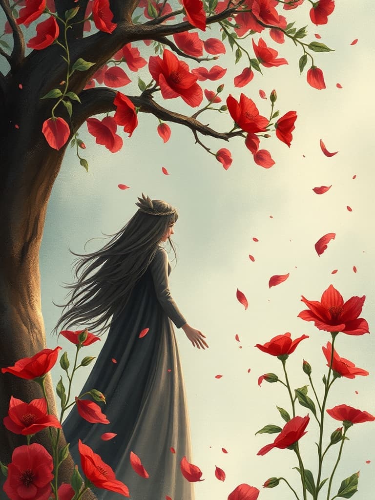 Crimson Petals, Shattered Glass