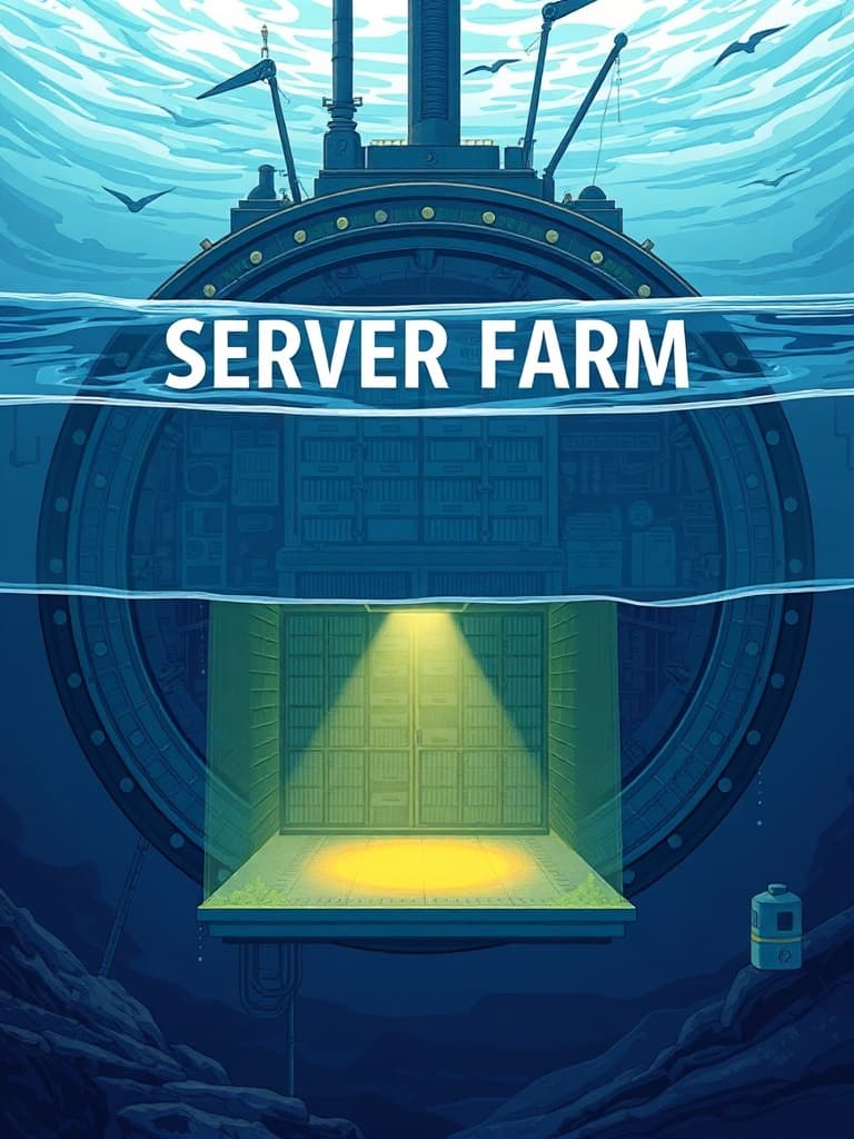 The Hydro-Electric Server Farm: Harnessing the Ocean's Might for Information