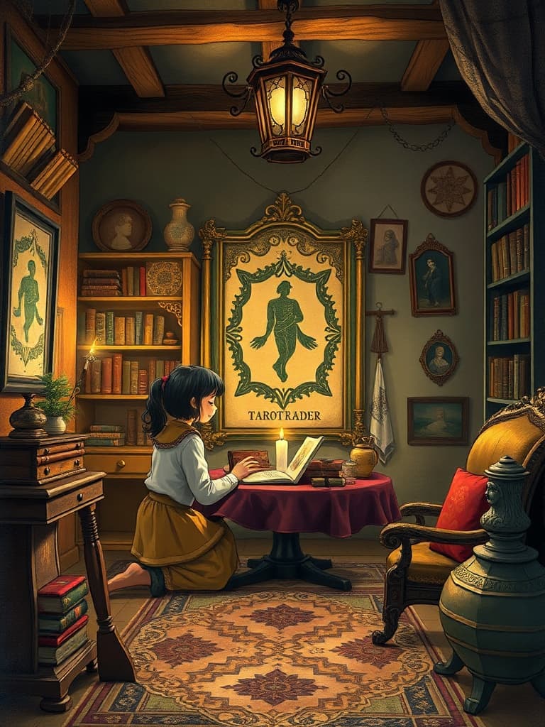 Learning as tarot reader
