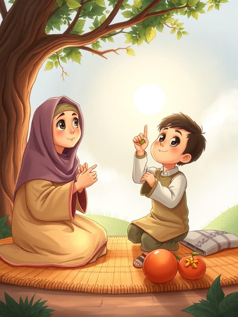 La Boussole de la Foi : L'Aventure de Karim pour Rencontrer Allah