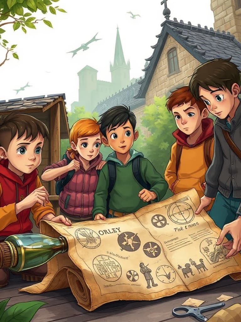 Mystère de la carte aux trésors