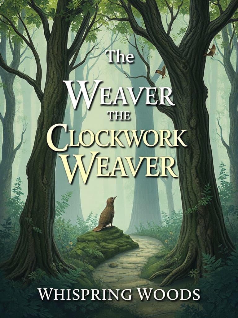 The Clockwork Weaver of Whispering Woods".