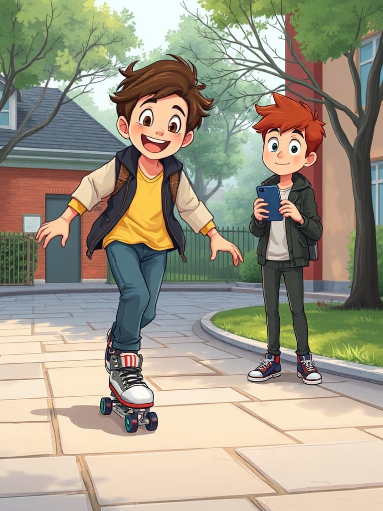 Leon und Dominik