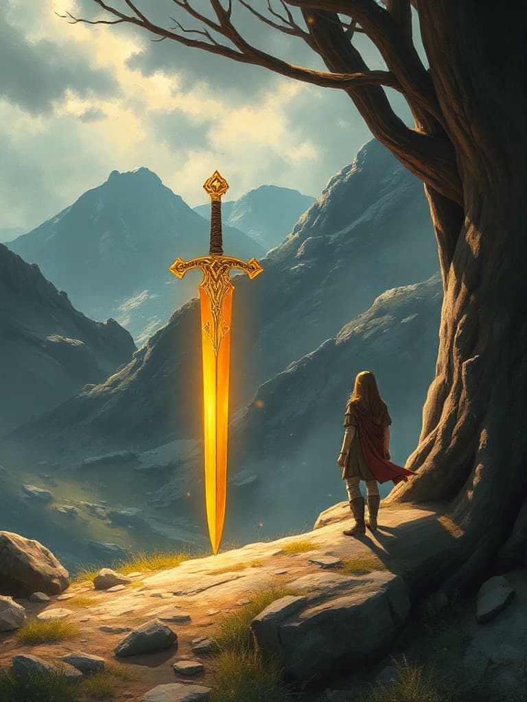 Golden Sword By Marvin Ugorji