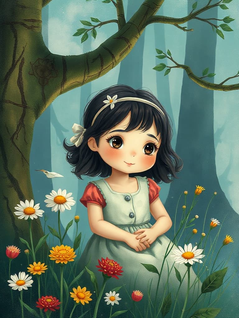 The story of nature love girl