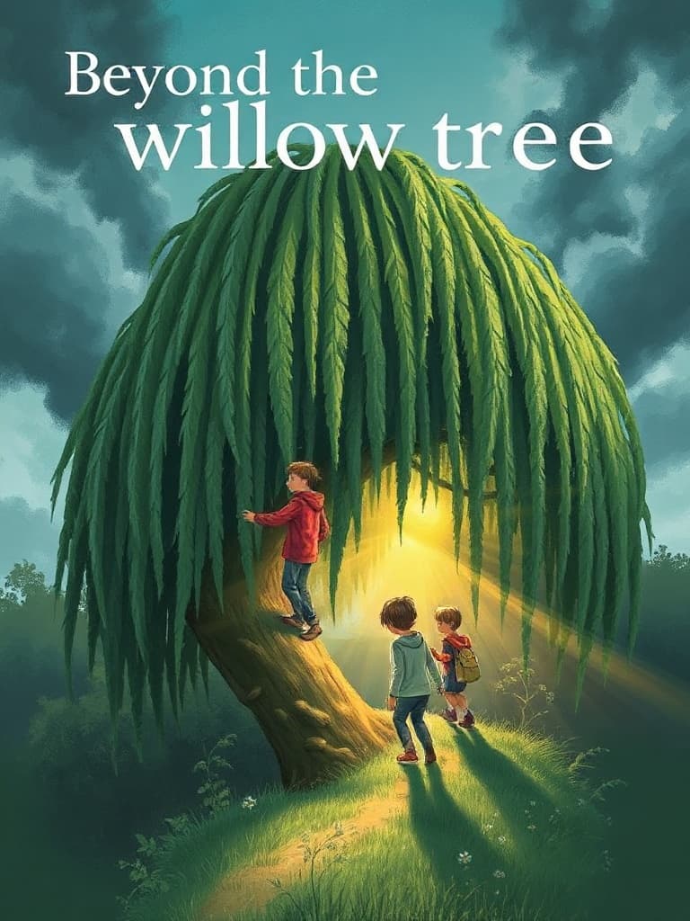 Beyond the willow tree