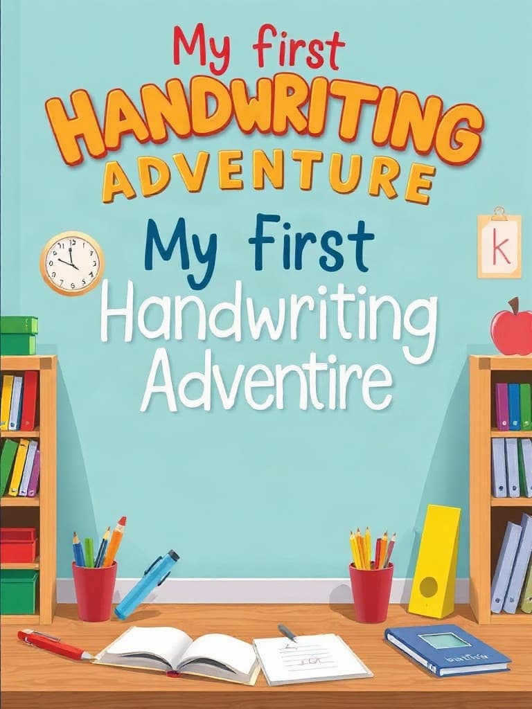 My First Handwriting Practice Book