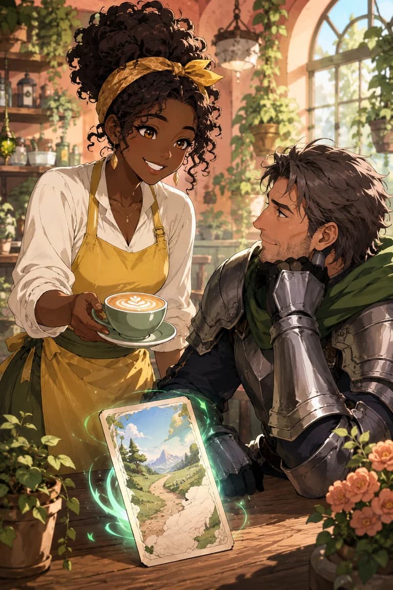 A Café for Unfinished Quests