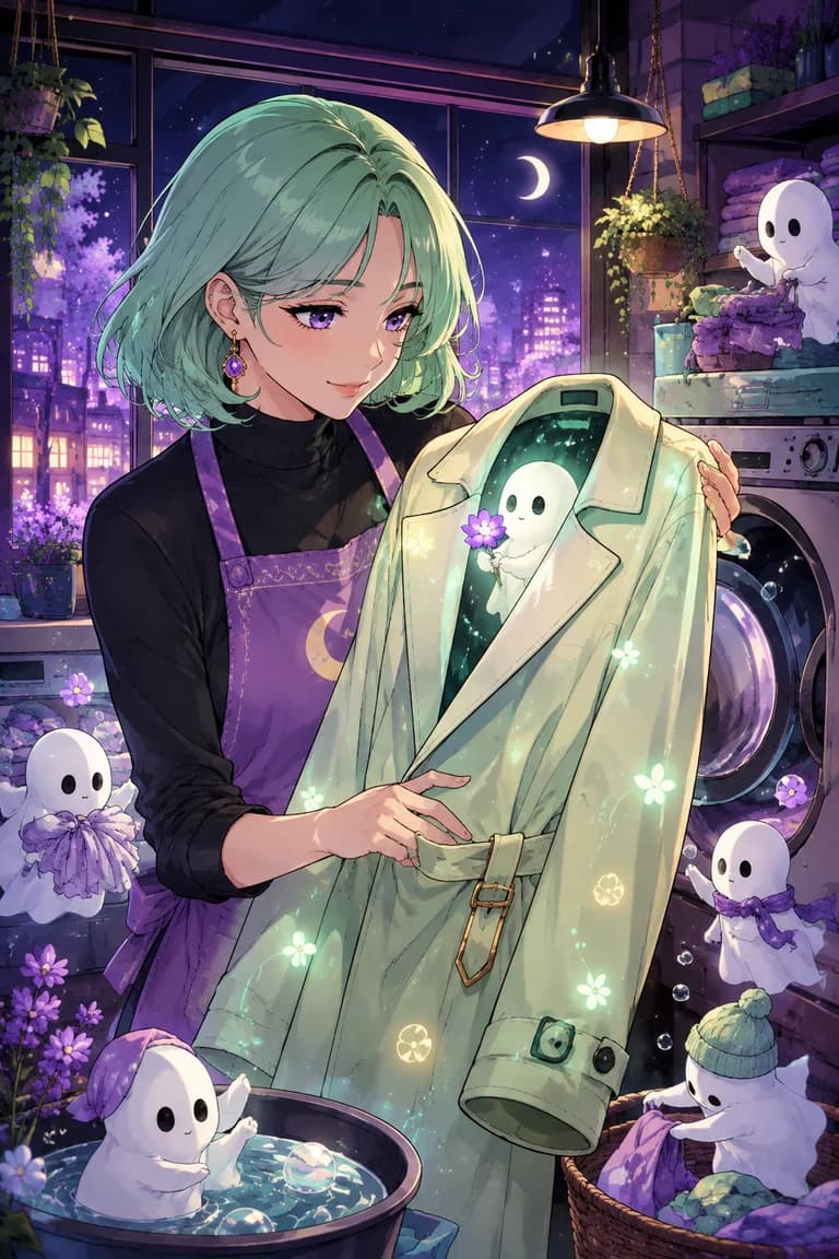 The Witch's Midnight Laundry