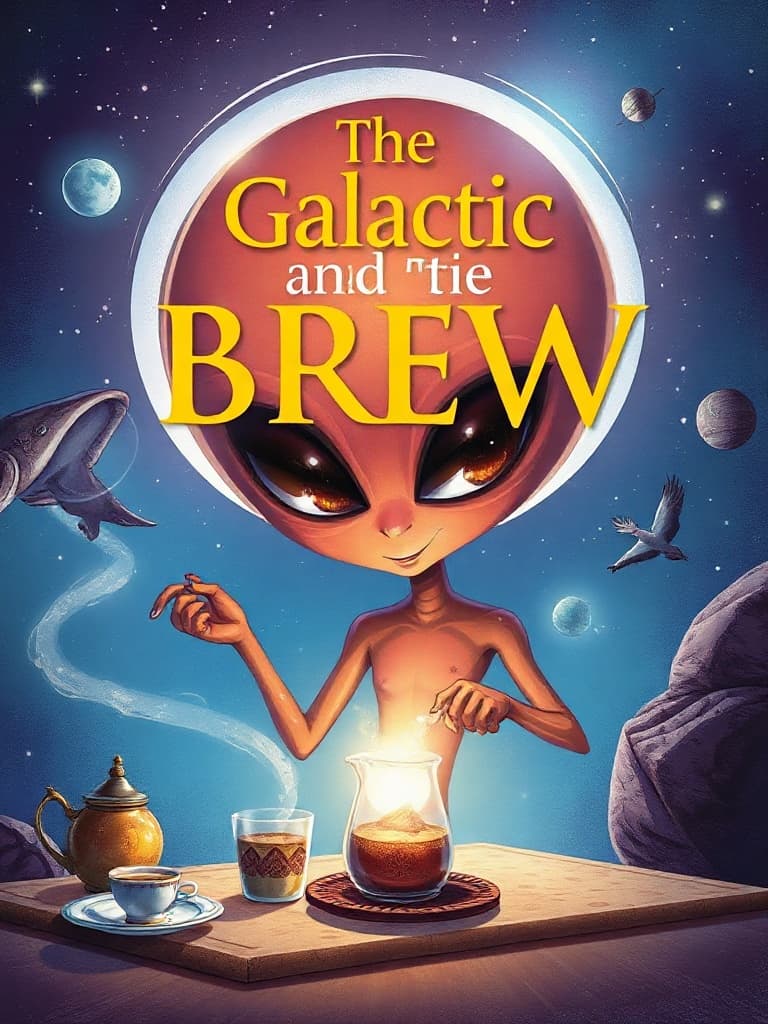 The Galactic Brew and the Unexpected Visitor
