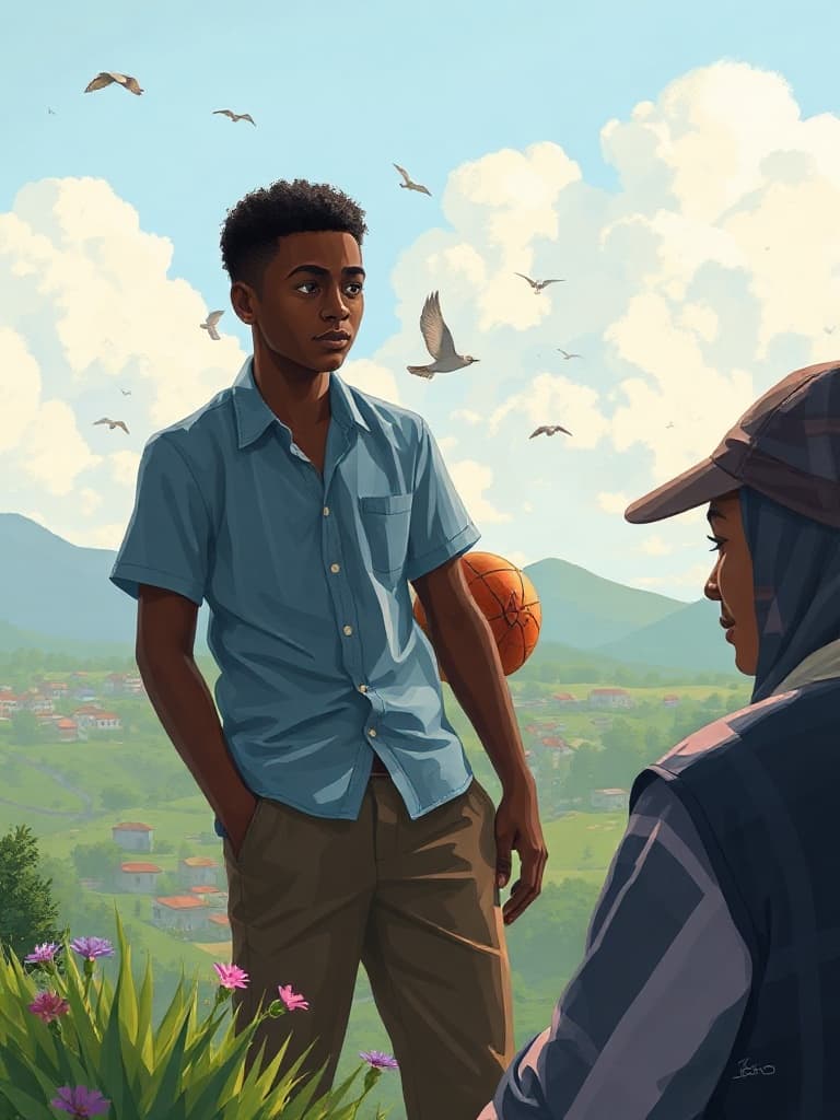 A young man grows up in Nyeri and Nairobi