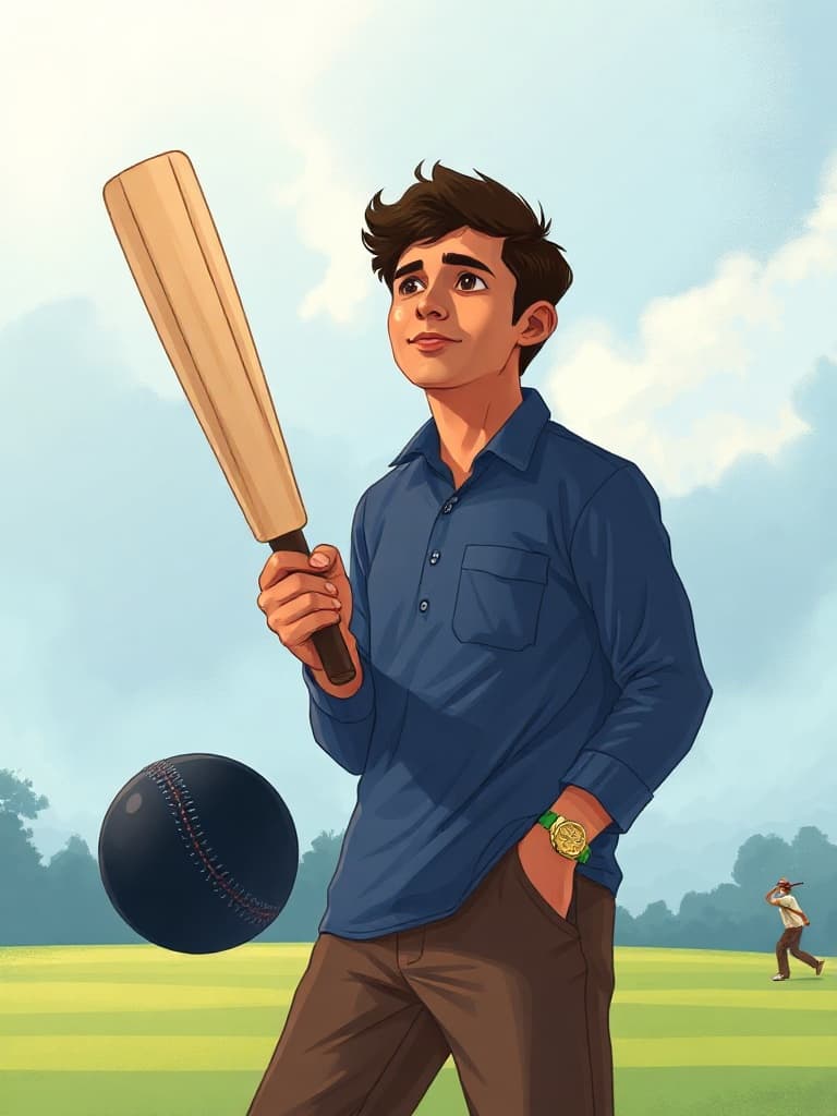 The Diary of a Cricket Icon: Shuvanjan