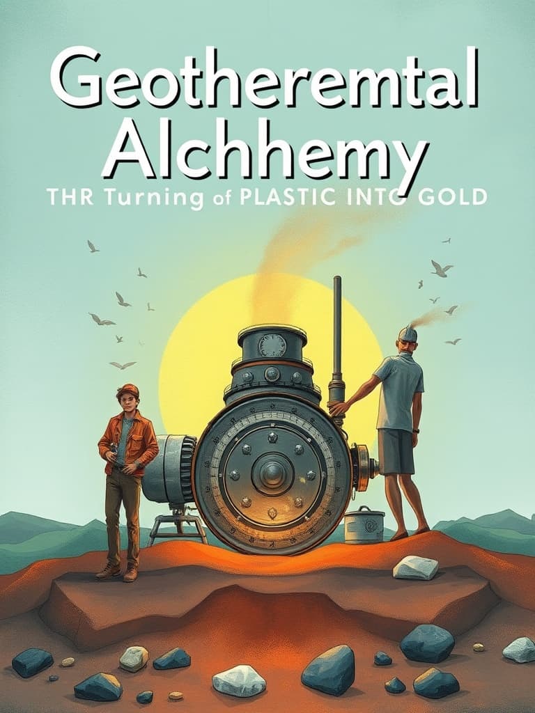 Geothermal Alchemy: Turning Plastic into Gold